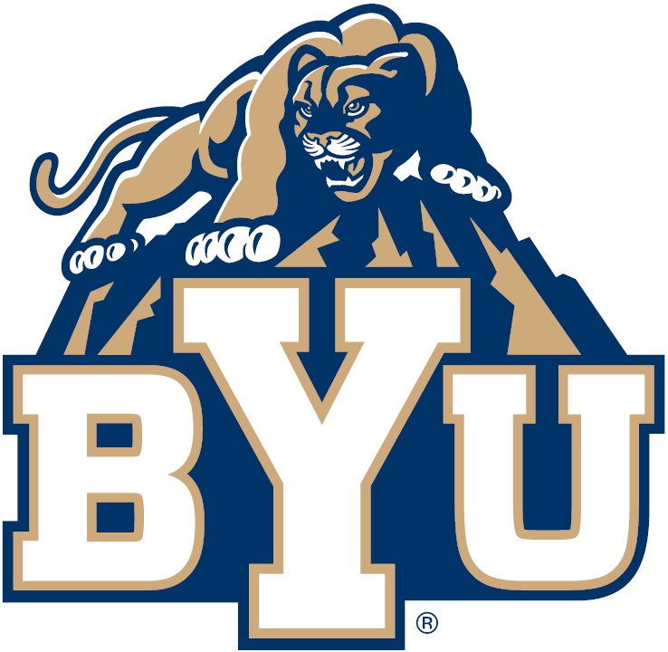 Brigham Young Cougars 2005-Pres Secondary Logo v2 iron on transfers for clothing